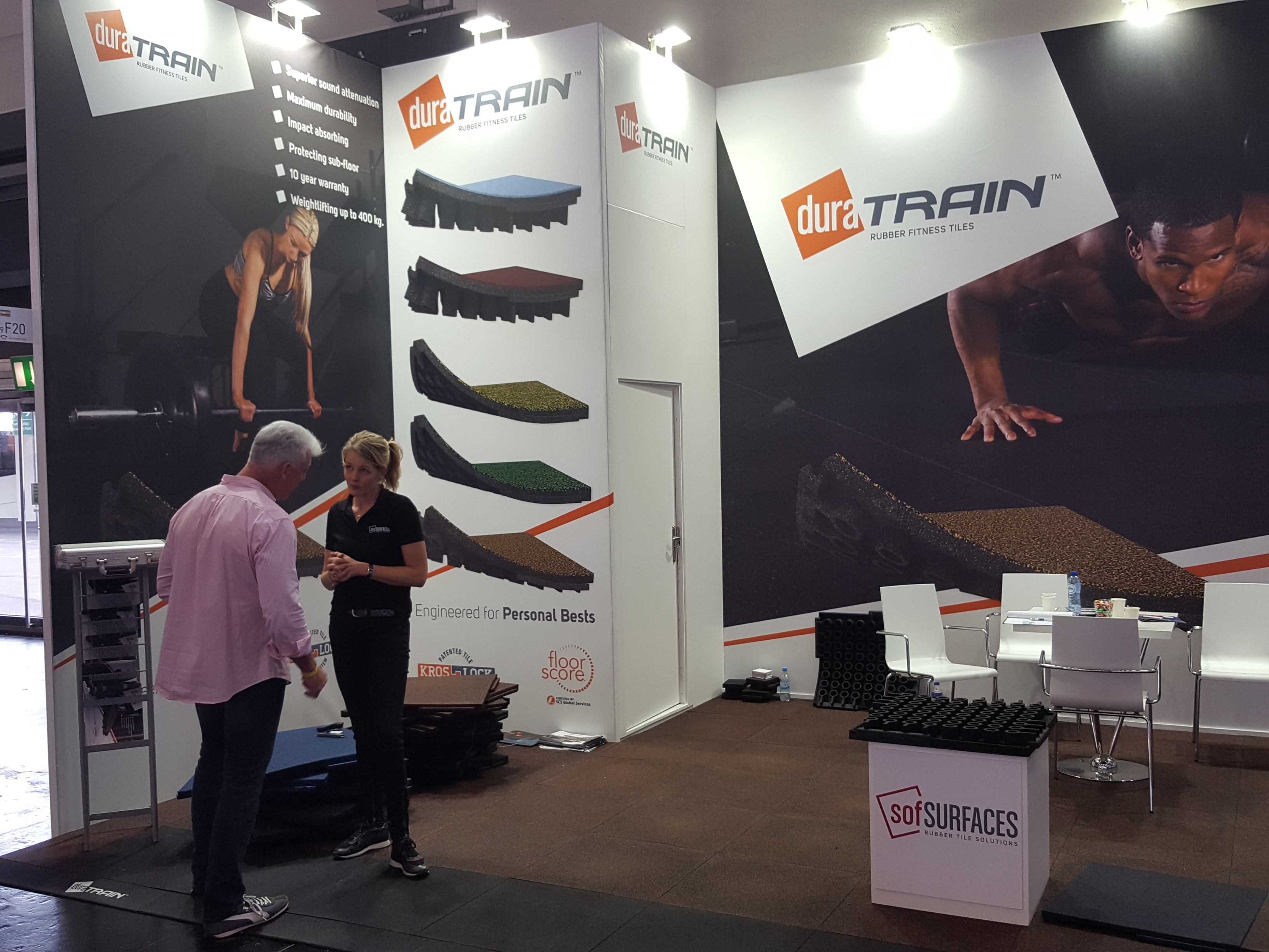 rubber sportvloer fitness vloertegels | sofsurfaces
