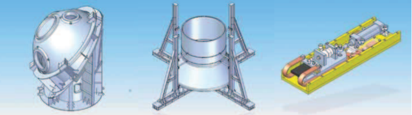 Кадис cadis Equipos Nucleares siemens plm software femap Парогенератор Корпус ядерного реактора Крышка реактора Компенсатор давления Трубопровод