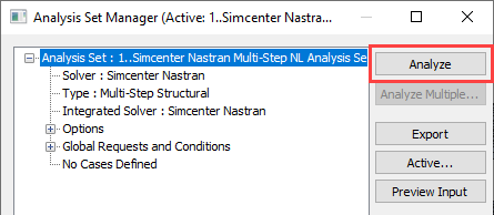 femap Multi-Step Nonlinear 401 402, нелинейный анализ в femap