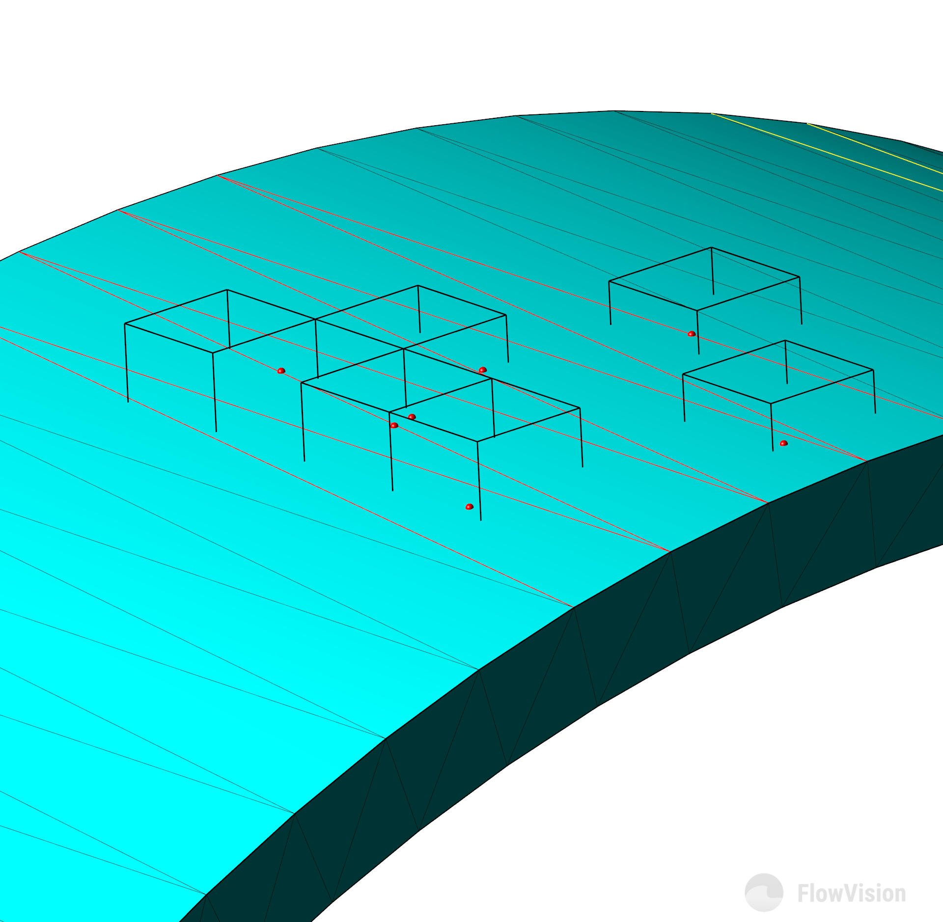 FlowVision Работа с набором датчиков