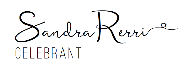 logo for sandra rerrie celebrant