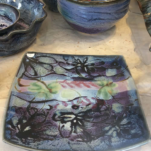 Pottery platter