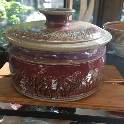 Casarole made of clay