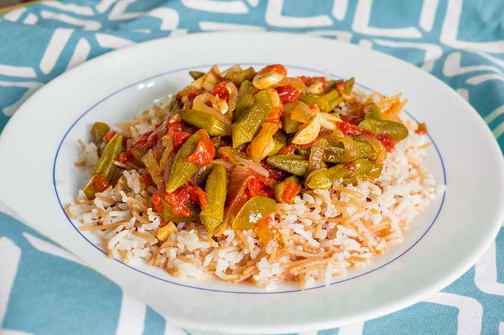 Vegan Bamia Recipe | Mom's Notes