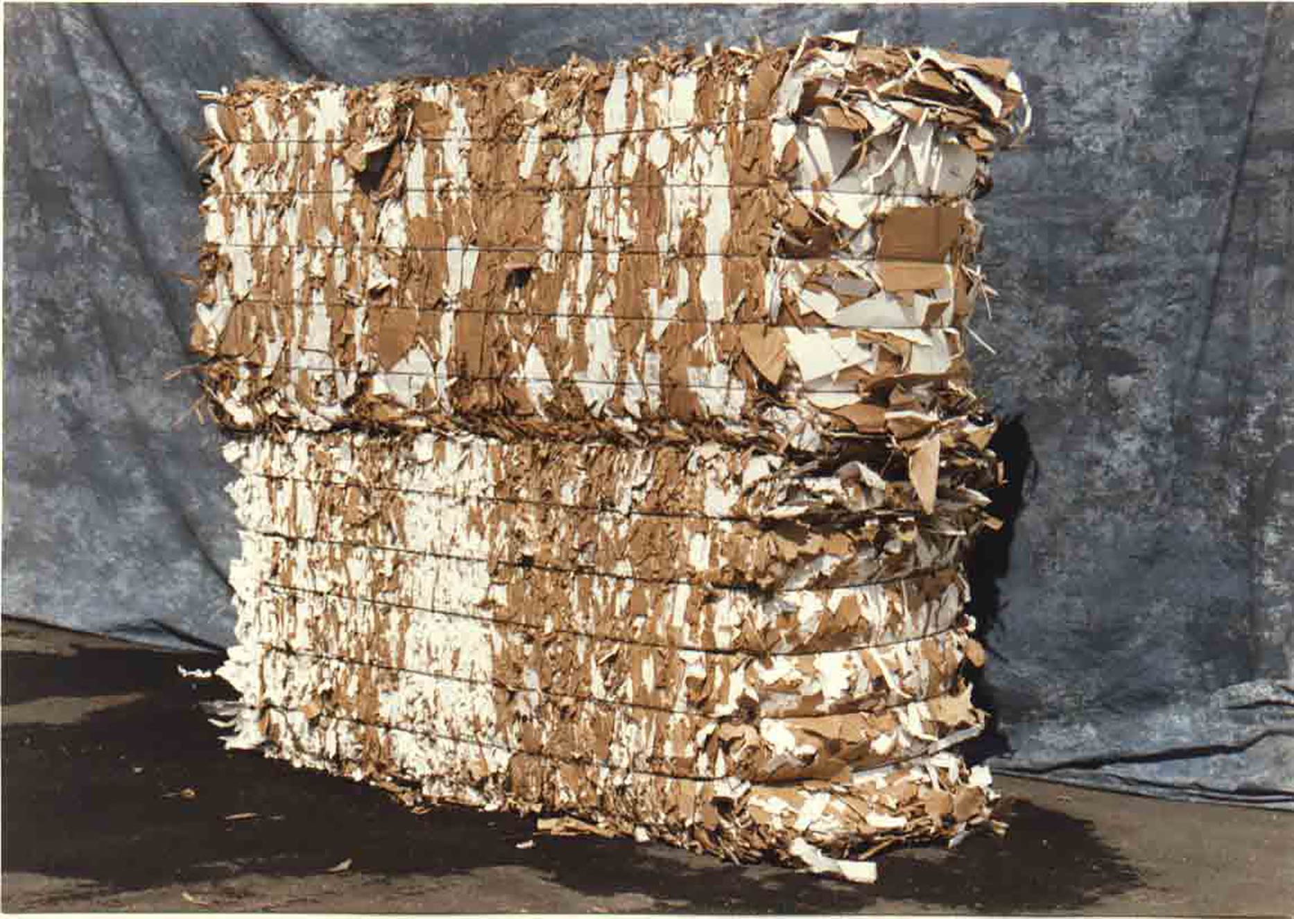 New Double-Lined Kraft Corrugated Cuttings No Dark Medium White Over 20%