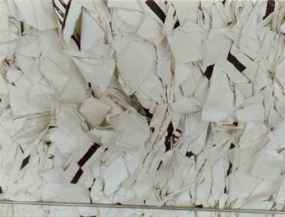 Bond Book-Stock Flyleaf Shavings w/ Hot Melt Glue