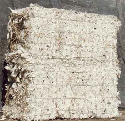 Flyleaf Shavings Coated w/ Groundwood