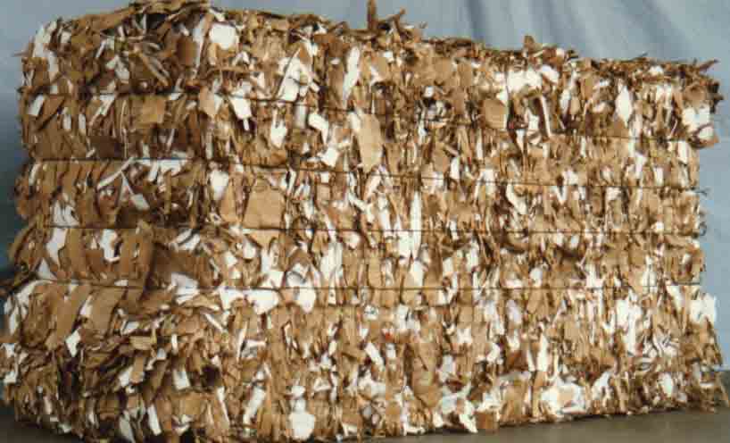 New Double-Lined Kraft Corrugated Cuttings Dark Medium Light Wax