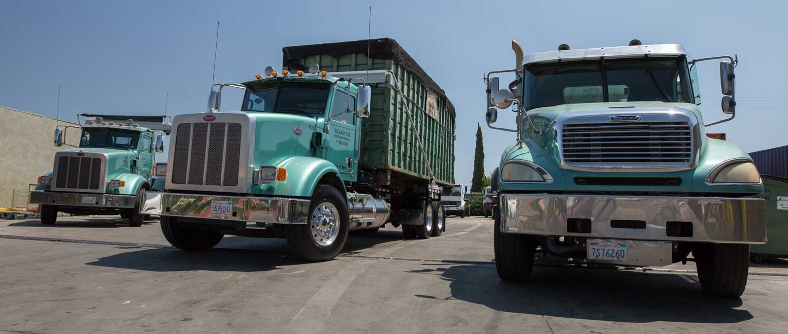 Allan Compant Recycling Trucks