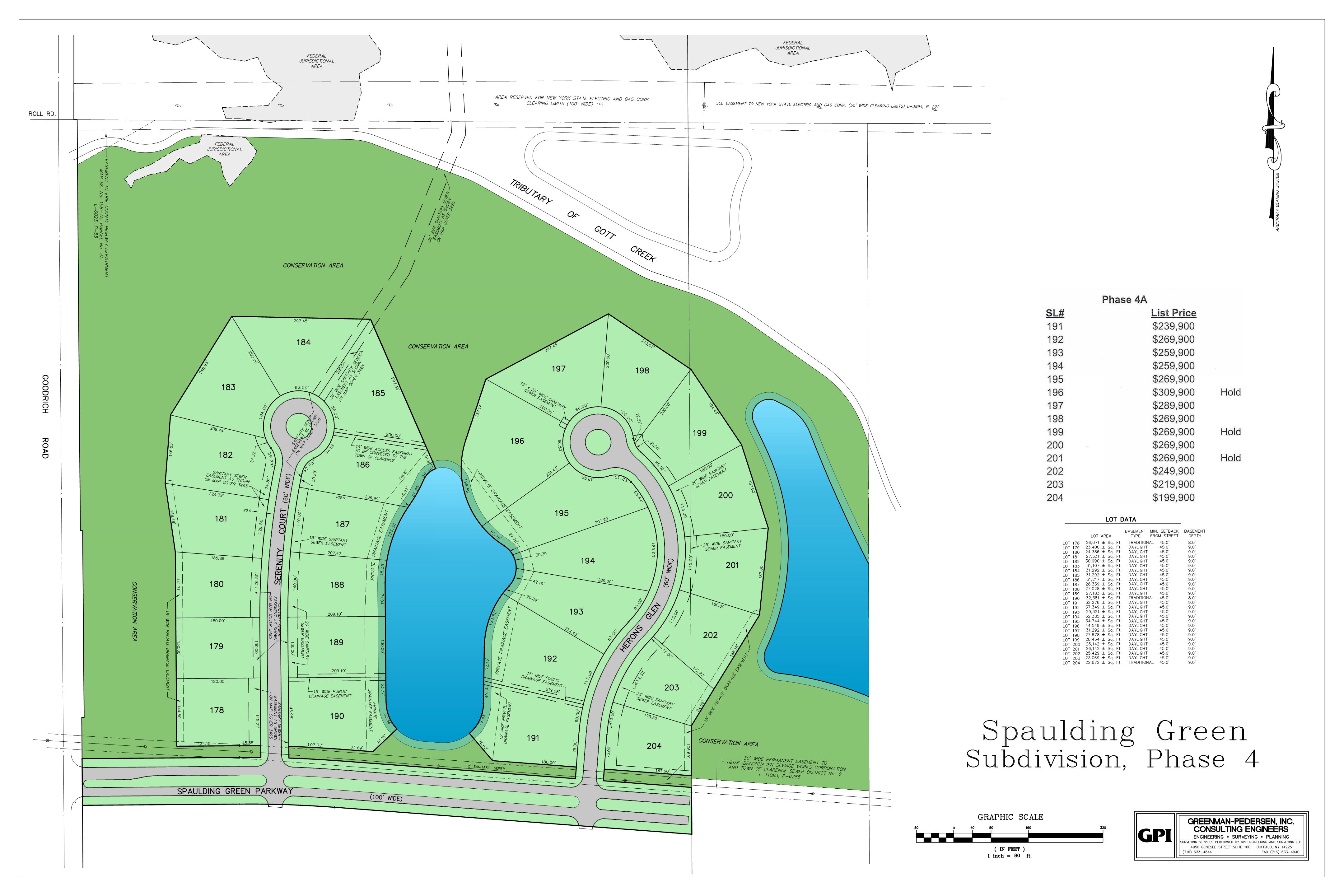 Spaulding Green Map