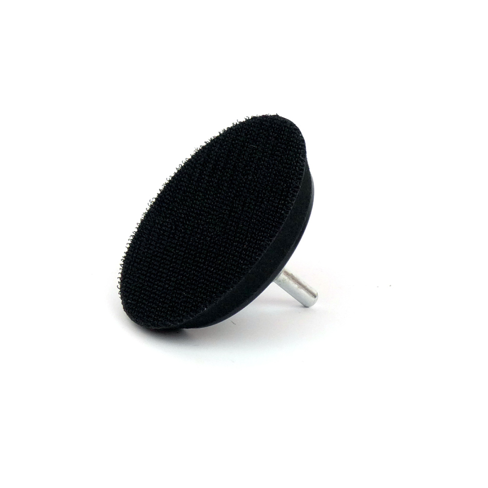 Backing Pad 75mm Velcro Drill Shaft