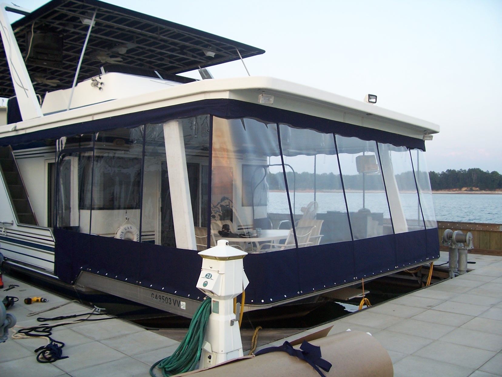 Houseboats Custom Marine Canvas Lake Lanier Craig's Marine Canvas