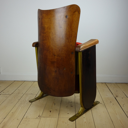 Cinema seat by Fibrocit, Vintage and Cinema seat by Fibrocit, Vintage and