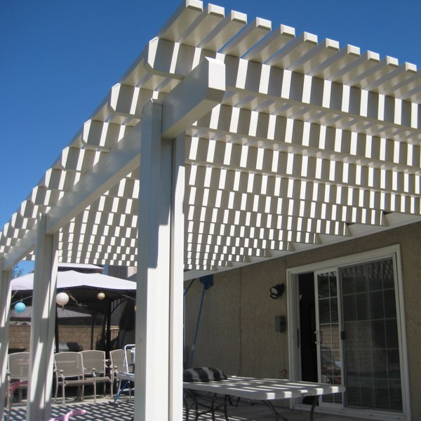 Aluminum Patio Covers Mr Cover Open Lattice Patio Covers