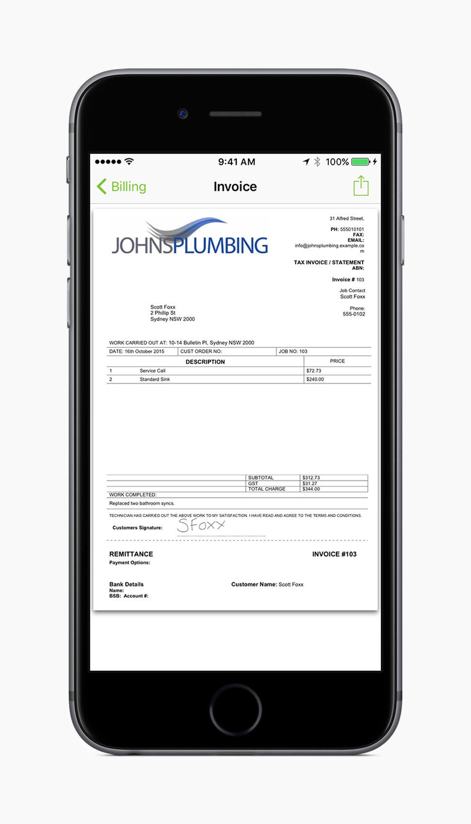 servicem8 quoting invoicing software job quoting software