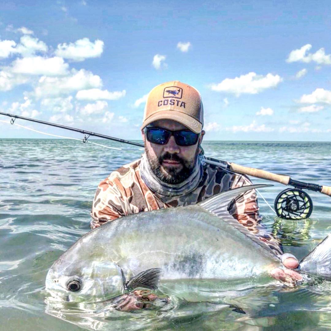 Angler: Nick G. Guide: Captain Kristian - Permit on the Fly