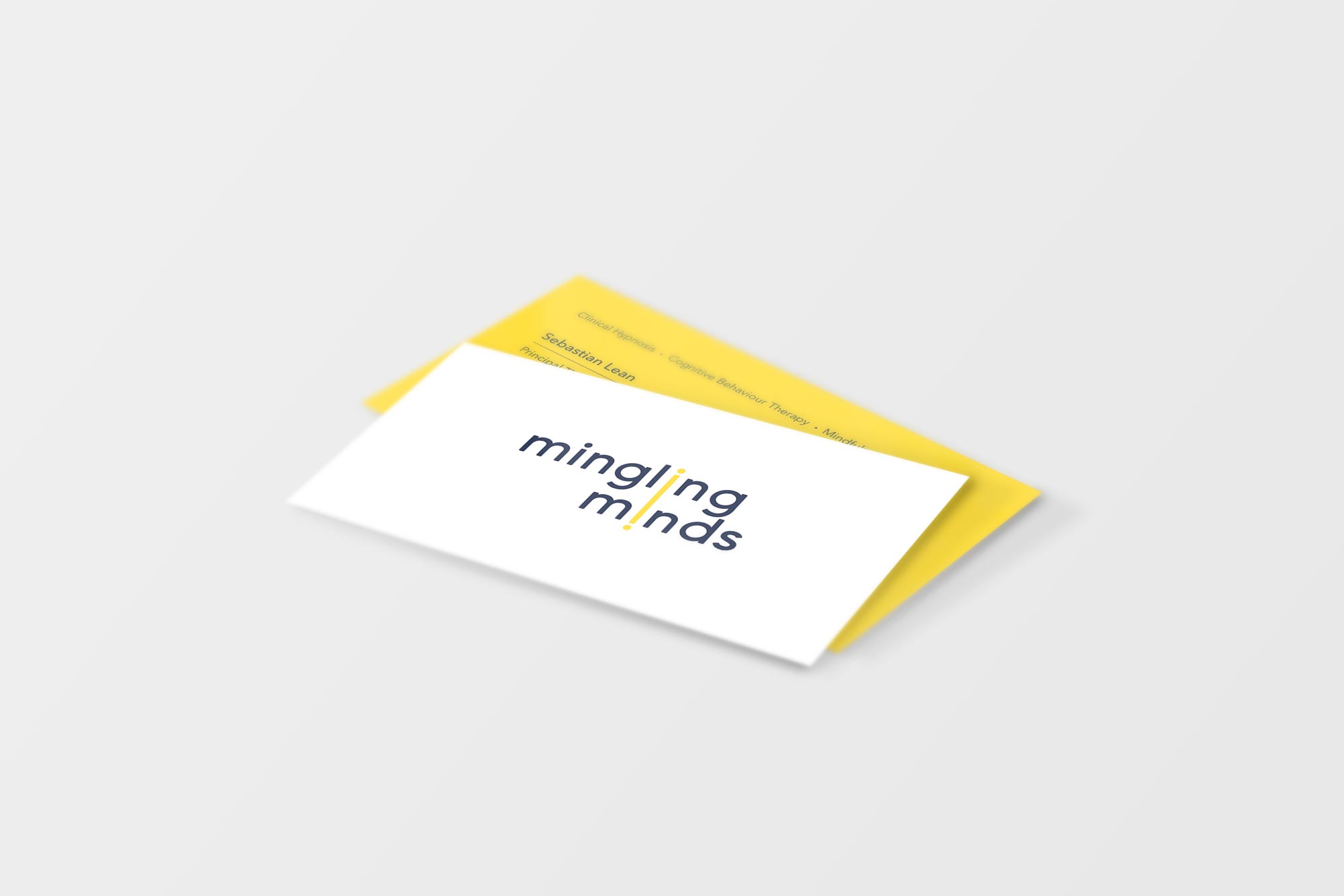 Photo of Mingling Minds business cards by New Method