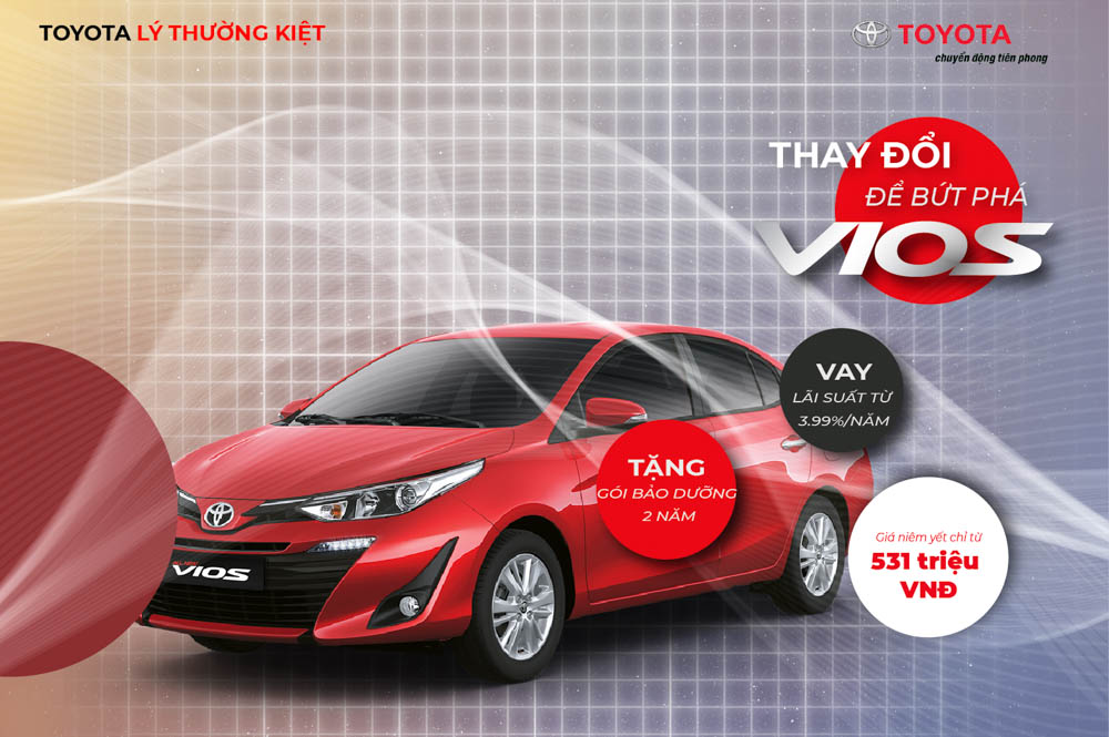 giá xe ô tô vios mới 2018