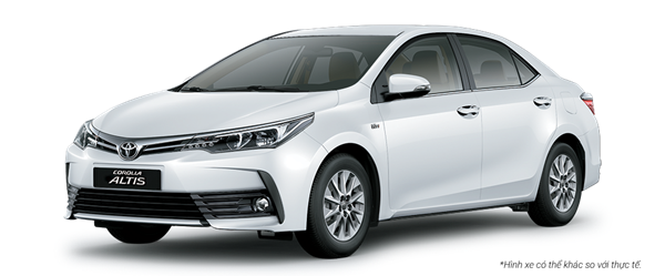giá xe altis 2019 trắng