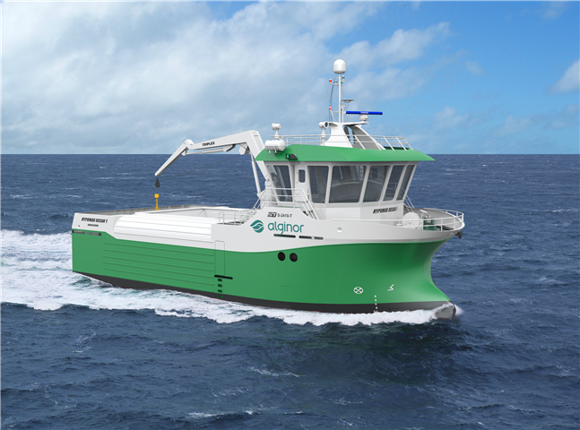 Kontrakt på levering av design til taretråler "HYPOMAR OCEAN 1"
