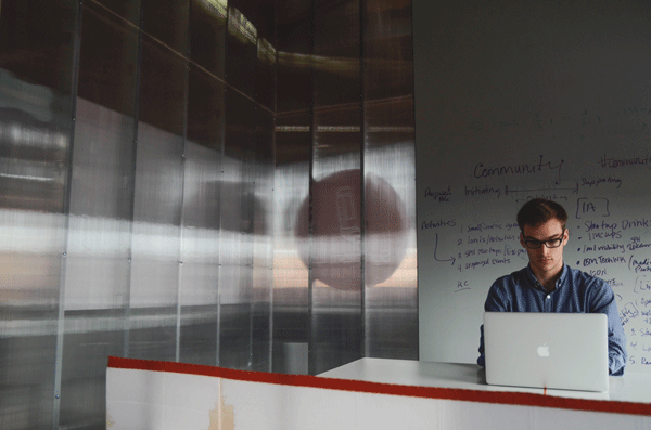 Photo of IT consultant designing continual improvement service strategy