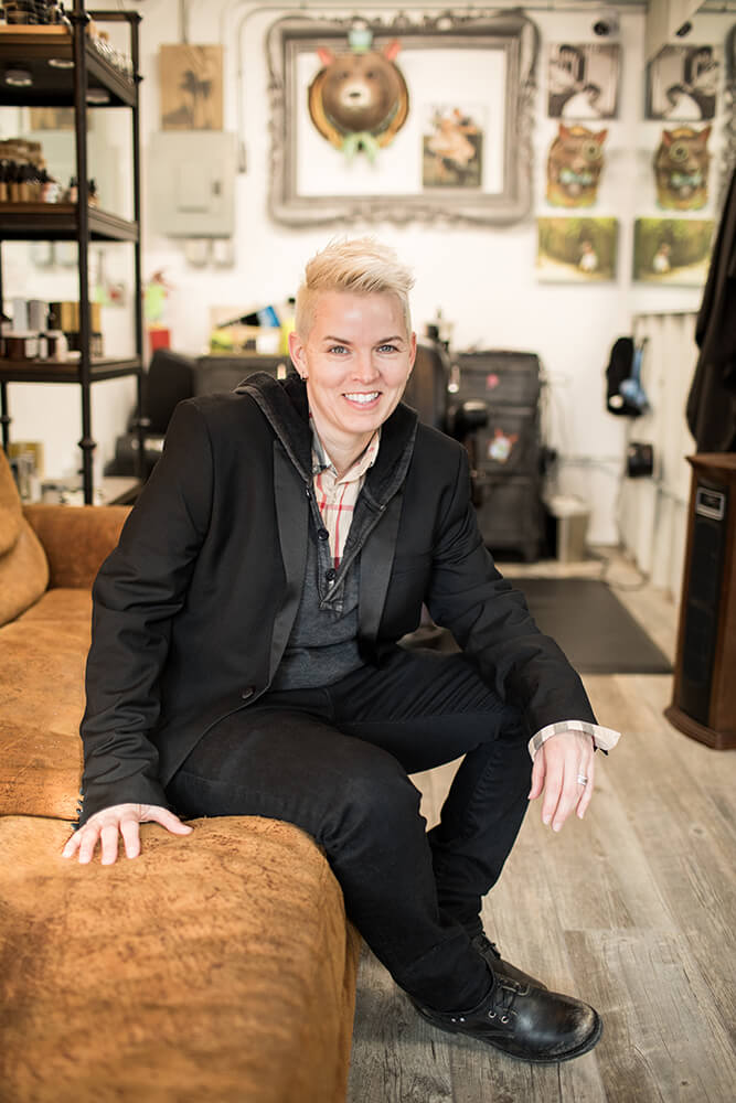 Crystal McDaniel’s commitment to constantly learning more and offering the best service means that customers at tonsorial can expect to receive the best in all-around care and techniques. (Photo: Valerie Grant)