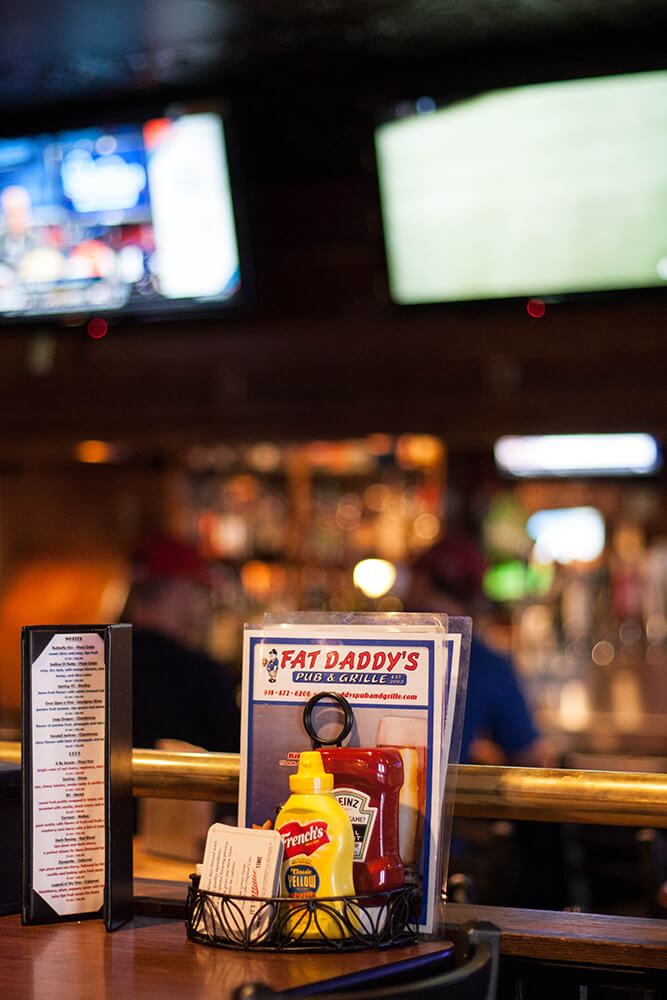 Fat Daddy’s is open to all ages until 9 p.m., which means during the day or evening, you might see children, adults, grandparents, students, and more all enjoying a daily special or tasty appetizer. (Photo: Valerie Grant)