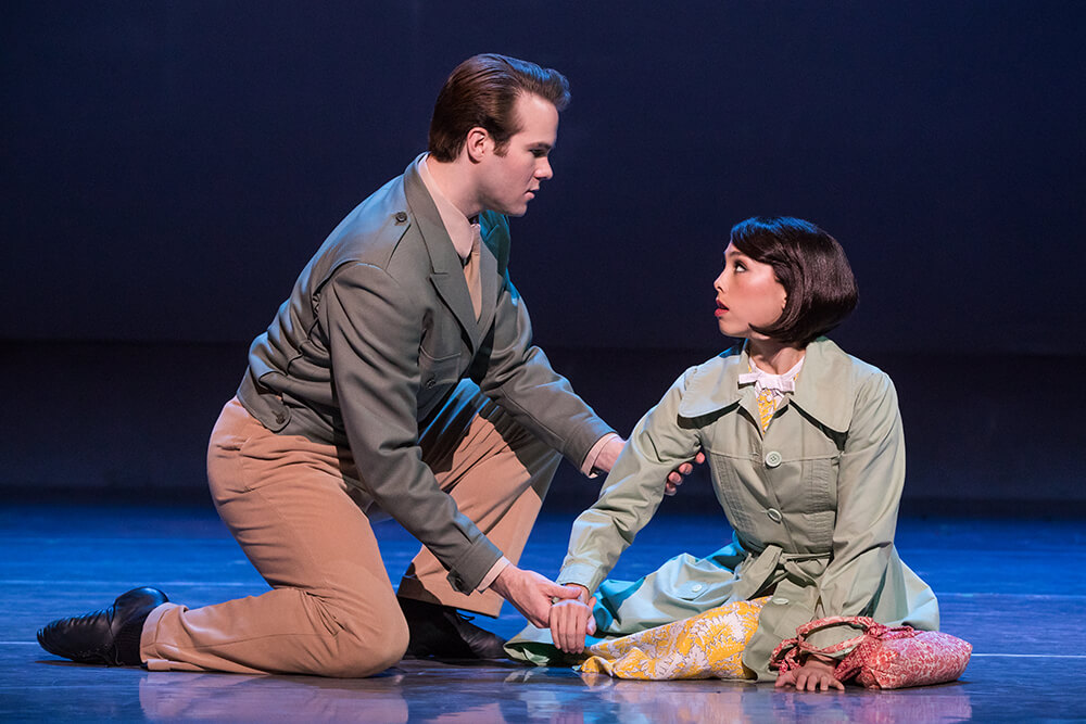 The touring theatrical performance of An American in Paris, inspired by the 1951 musical starring Gene Kelly, may not be your typical Broadway show; in fact, it offers more.