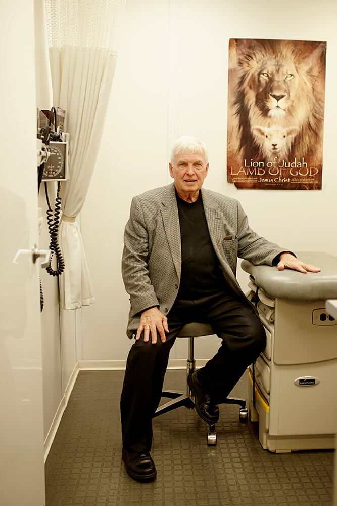Dr. John Crouch, founder and president of Good Samaritan Health Services. (Photo: Sarah Eliza Roberts)
