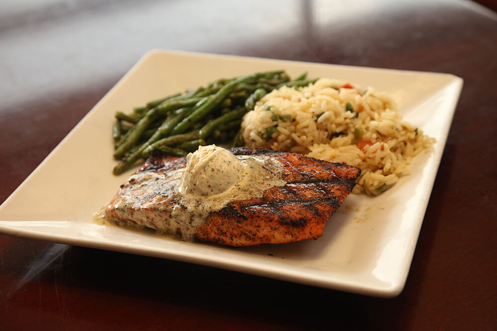 Fire-Grilled Salmon (Photo: Marc Rains)