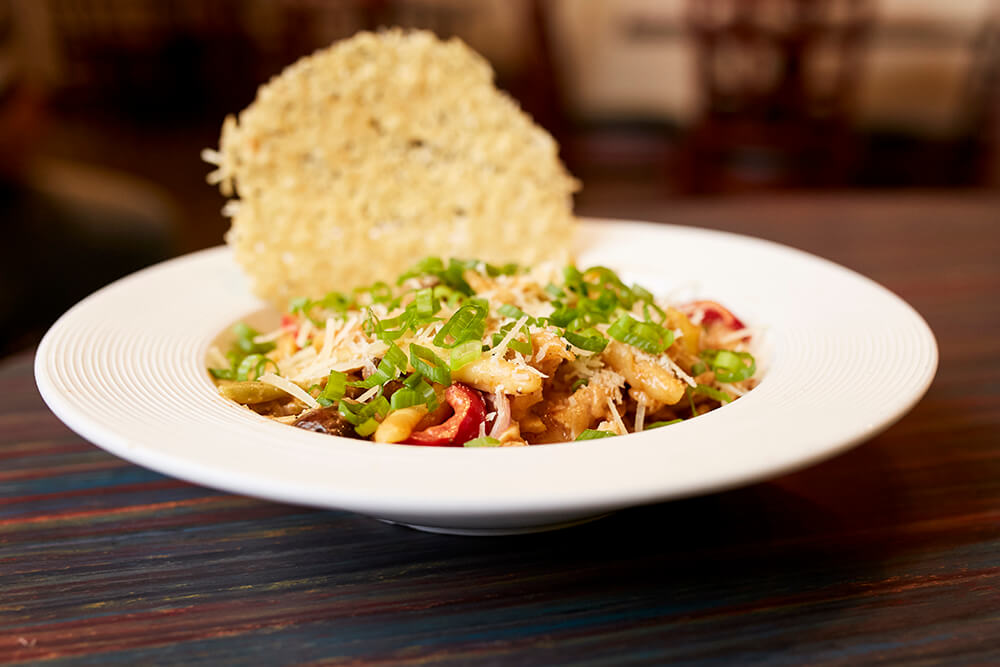Chicken Rasta Pasta (Photo: Sarah Eliza Roberts)