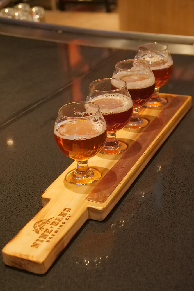 If you’re someone who enjoys a trip to the casino along with your beer wanderings, then Nine Band Brewing Co. in the heart of the Osage Casino is for you. (Photo: Marc Rains)