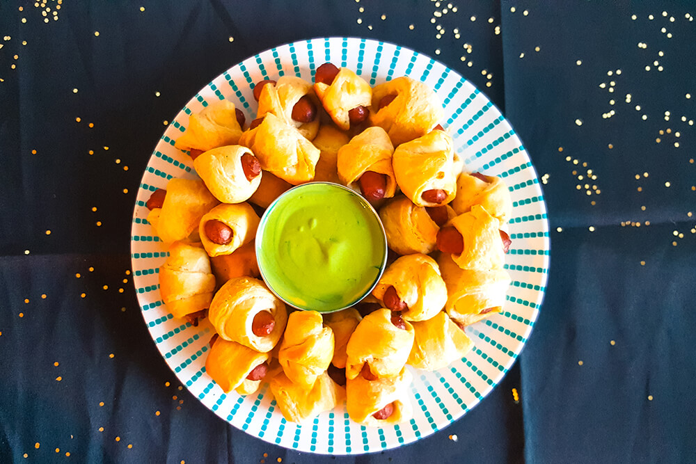 Pot o' Gold Pigs in a Blanket (Photo: Sarah Herrera)