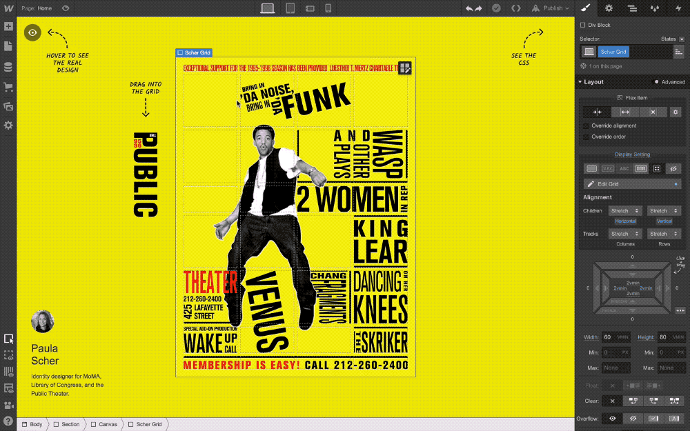 Check out the grid playground on our announcement page to play with built out examples.