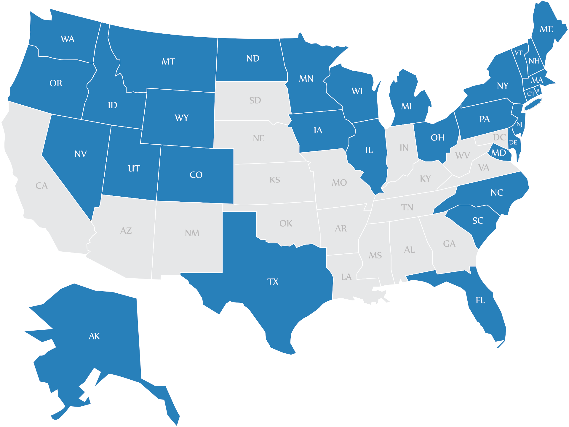 Snowmobile Insurance Quote Sled Insure Agency Sled Insure Coverage Map
