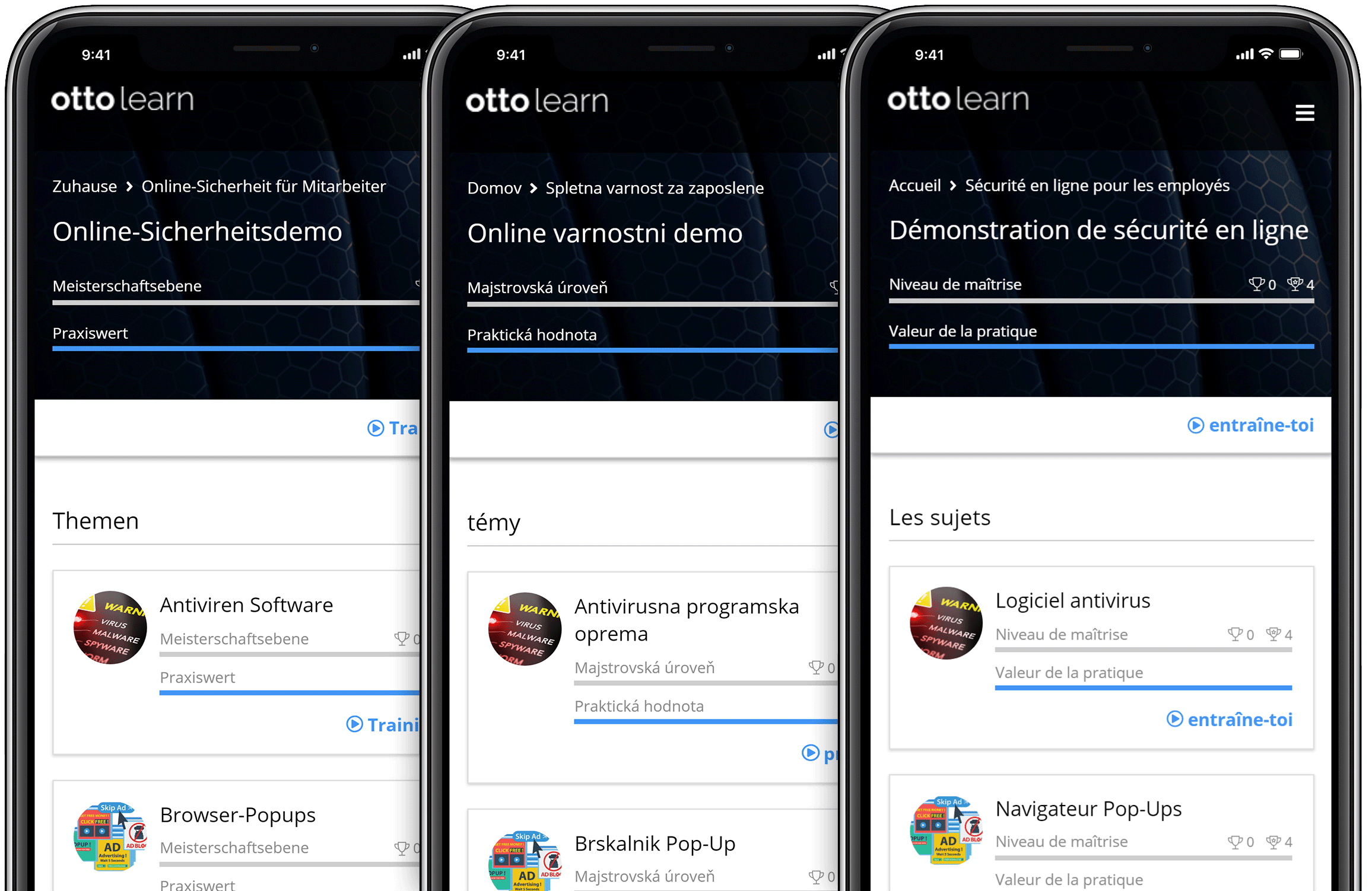 Multilingual Update - OttoLearn Microlearning