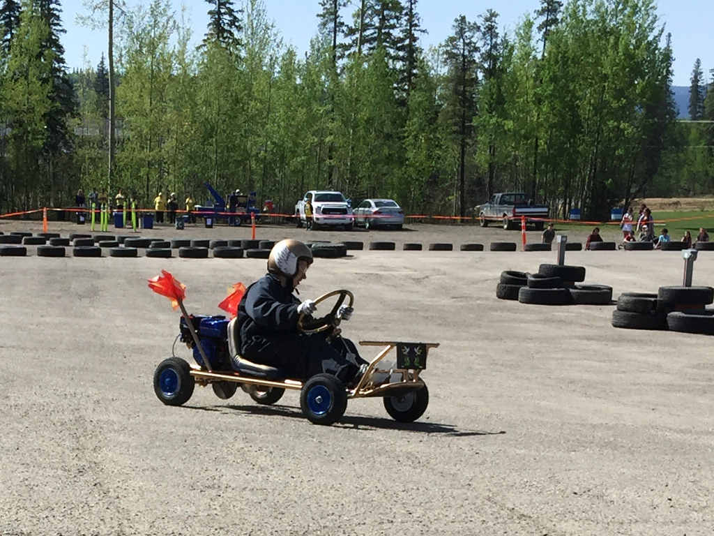 Tumbler Ridge High School Go Kart Competition