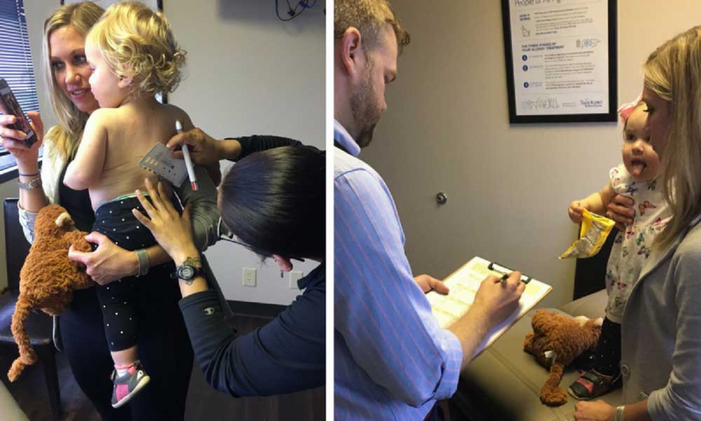 pediatric patient with doctor silvers
