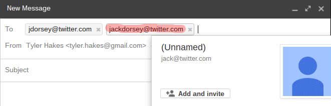 email address pattern