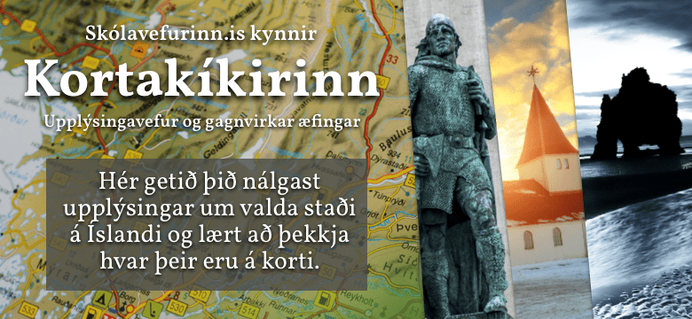 KORTAKÍKIRINN - NÍU LIÐIR Í HEILD - HUNDRUÐ STAÐA OG GAGNVIRKAR ÆFINGAR