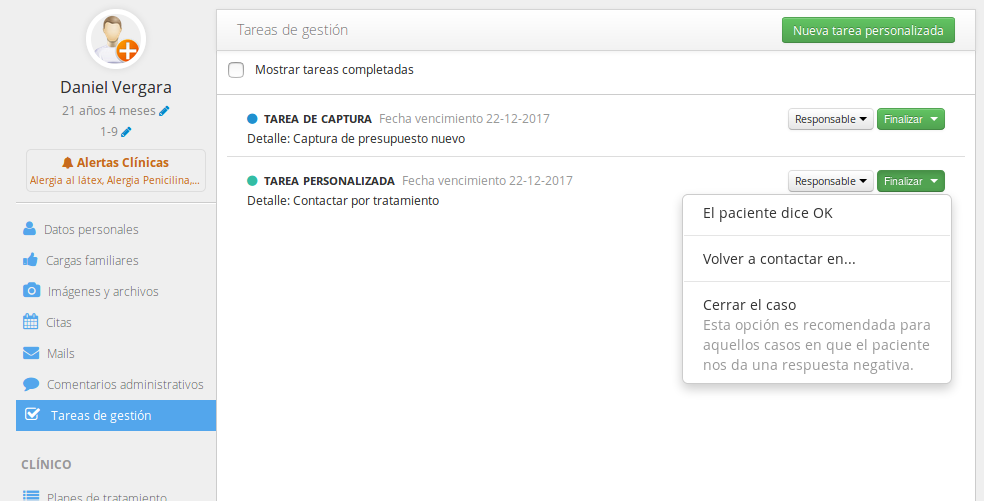 actualizaciones dentalink software dental