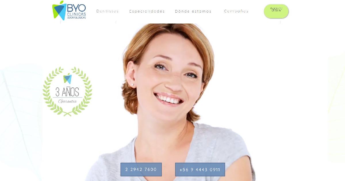 pagina web clinica dental