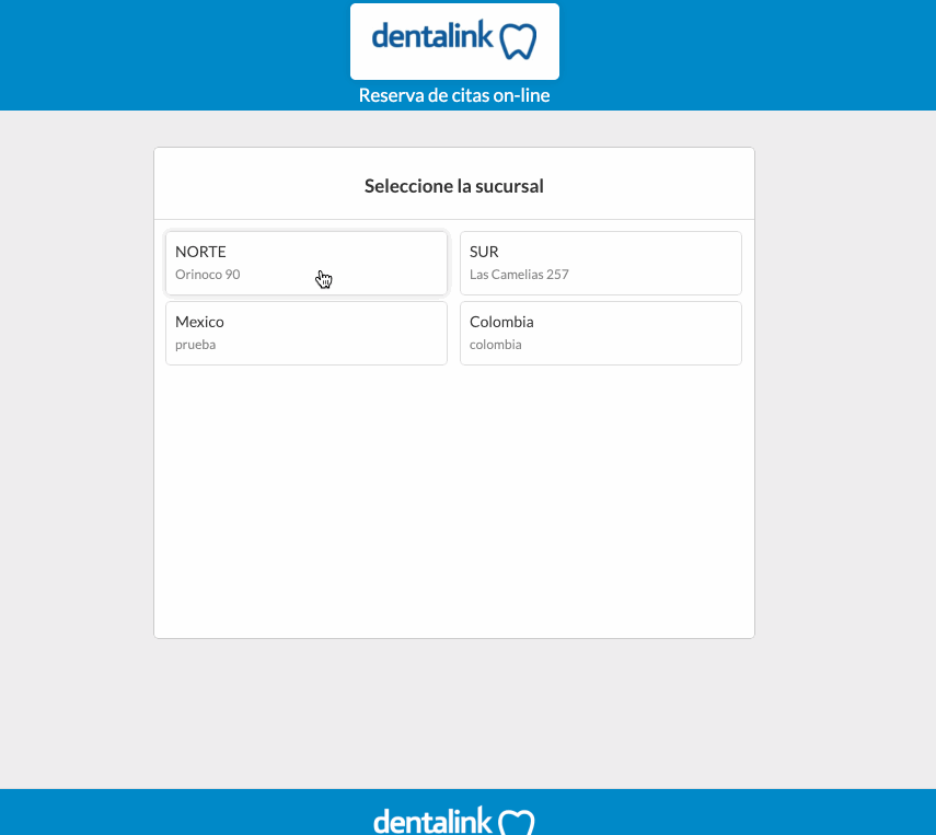 reserva de citas online dentalink software dental
