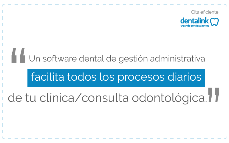 software de admisnitracion y gestion dental