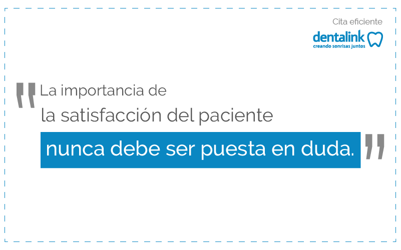 importancia de satisfacion de pacientes