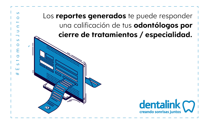 reportes de gestion consulta dental