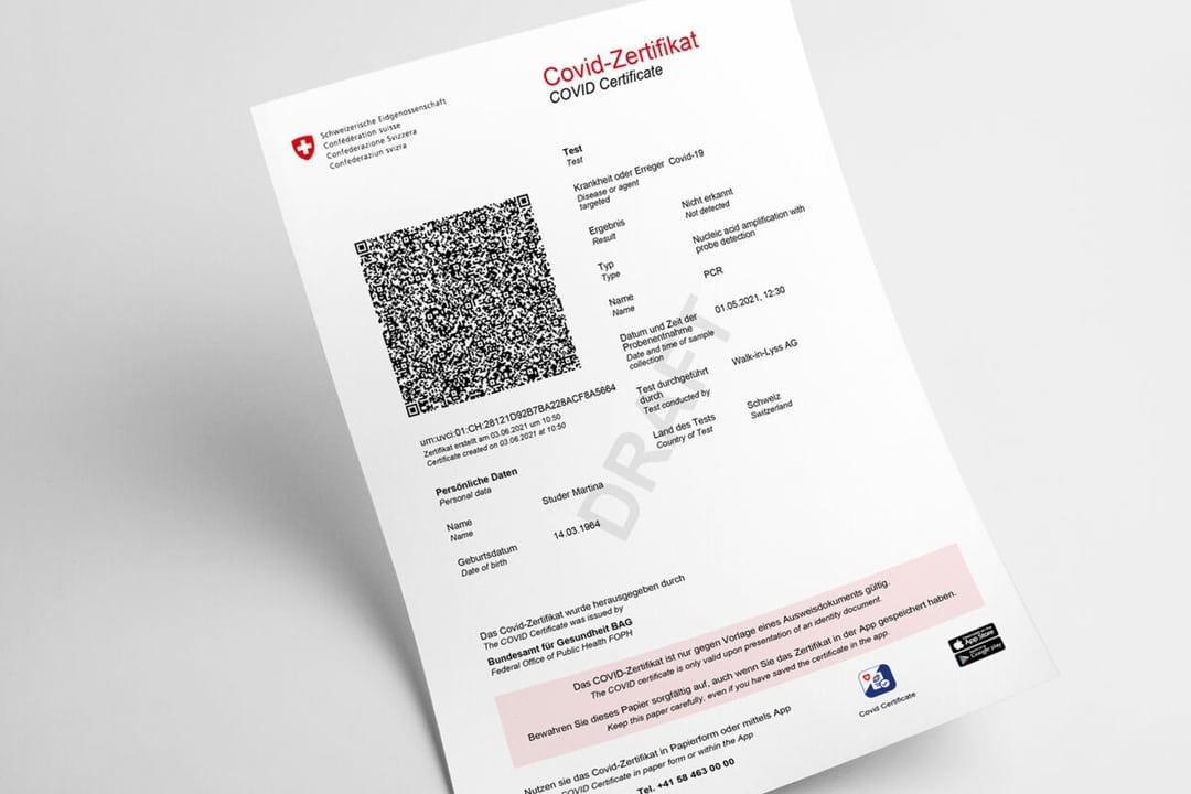 Covid19 Zertifikat wird benötigt Blog