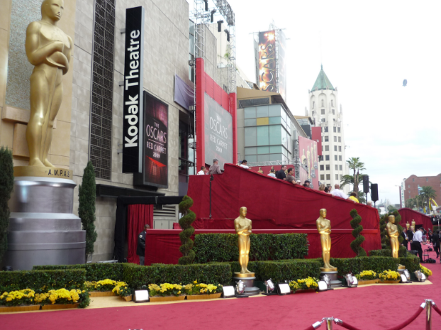 red carpet at the kodak theater