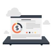 invoice with dollar signs