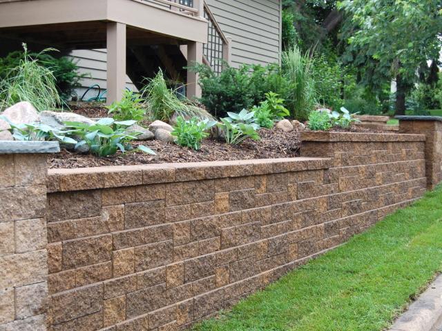 Concrete Garden Block Wall